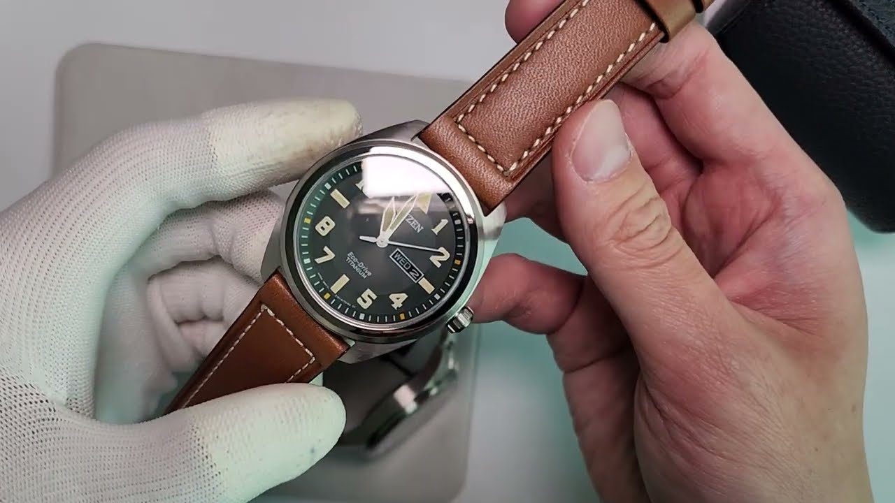 ENG)시티즌 티타늄 블루 그린 비교 BM8560-88L BM8560-11X