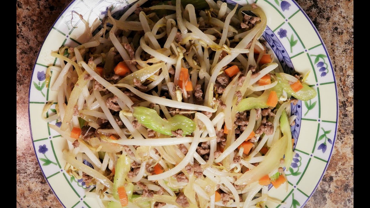 EASY WAY TO COOK GROUND BEEF CHOP SUEY #chopsuey #recipesinmykitchen #simplerecipe