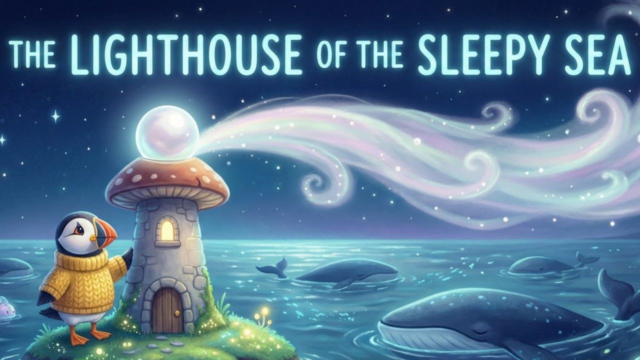 The Lighthouse of the Sleepy Sea 🌊 | Bedtime Story for Deep Sleep