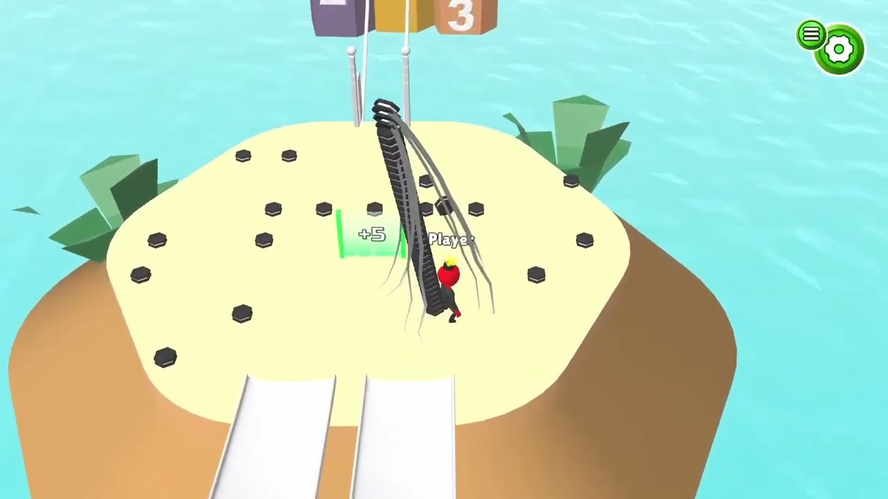 Bridge Race but I use both JoySticks