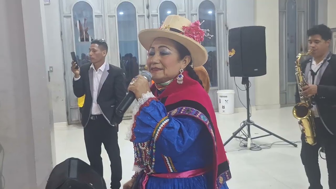 Marquinita en su matrimonio de Elmer Barreto 