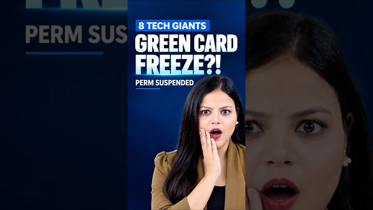 🚨 U.S. Green Card Update: 8 Tech Giants Face PERM Suspension! 🇺🇸