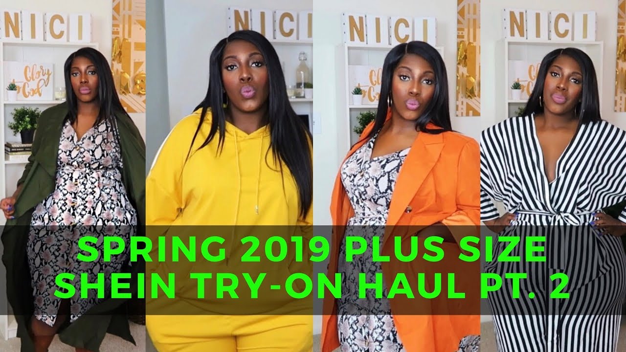 Spring 2019 Plus Size Shein Try-On Haul Part 2!
