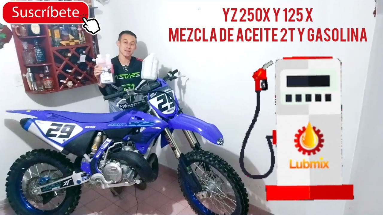 YZ 250X и 125X — идеальное сочетание 2Т масла и бензина или топлива. Я объясняю