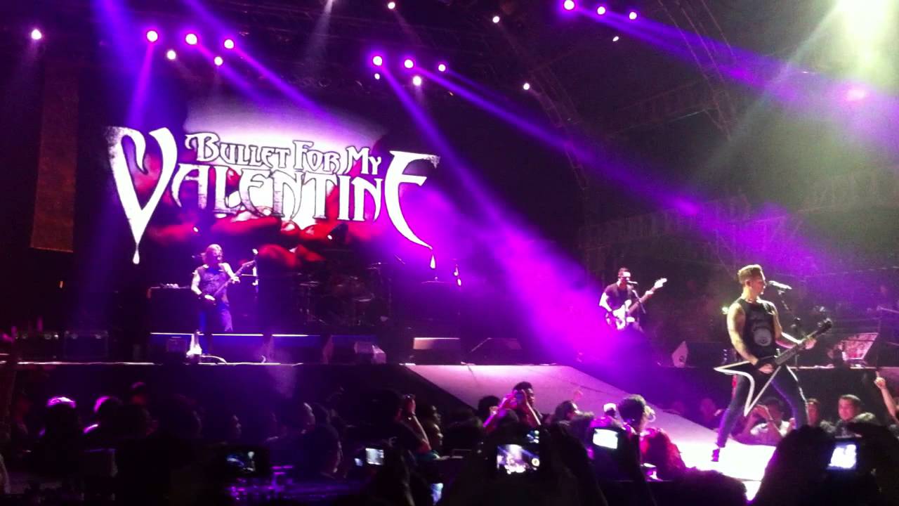 Bullet For My Valentine - Tears Don't Fall (Live in Manila)