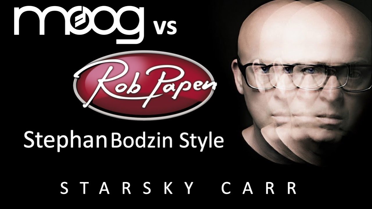 Роб Папен BIT против Moog Sub 37: Стефан Бодзин лидирует в стиле Стефана Бодзина