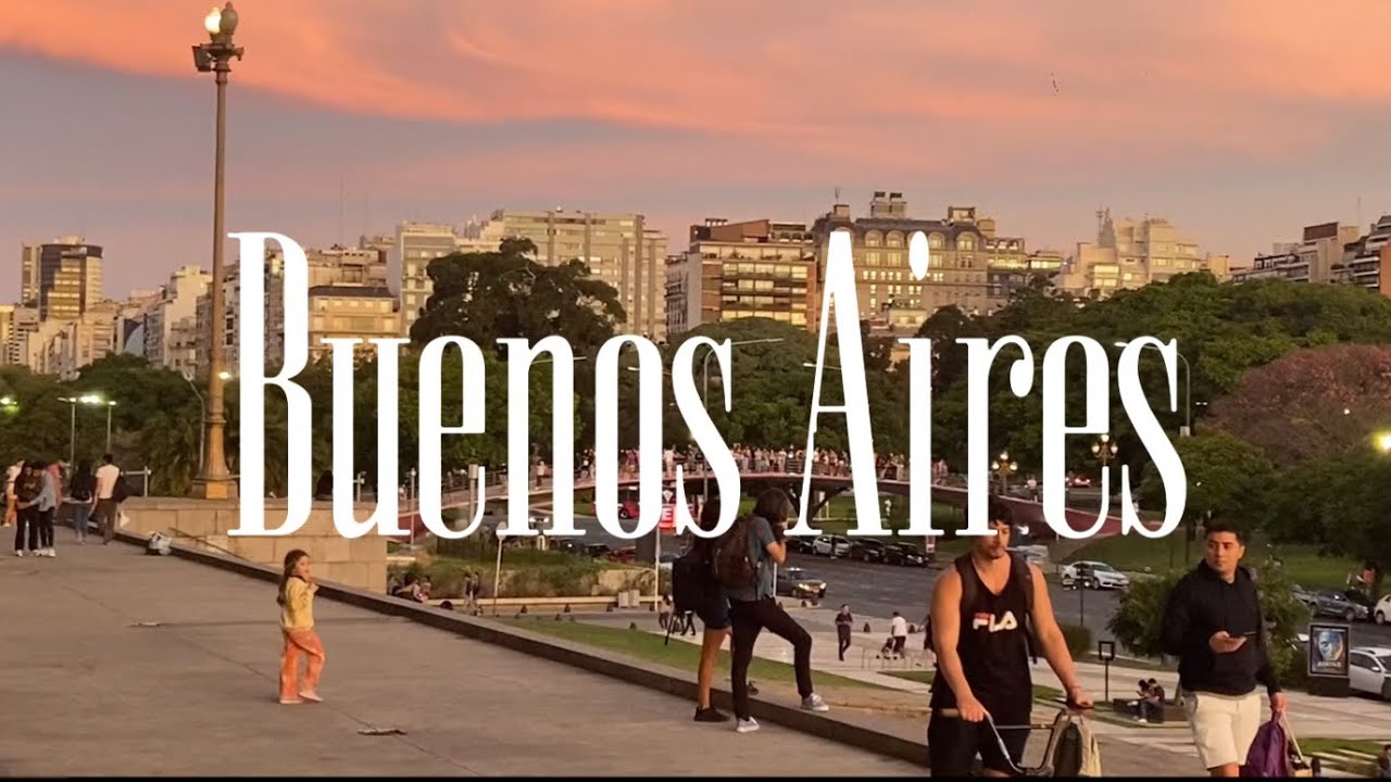 Кинематографическая прогулка по Buenos Aires/ Cinematic walk through Buenos Aires