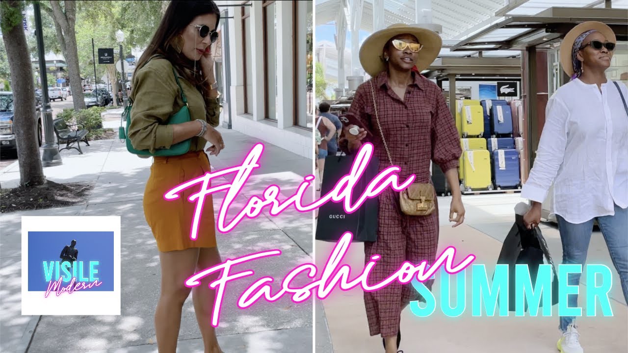 Summer street style - what people are wearing in Florida, USA