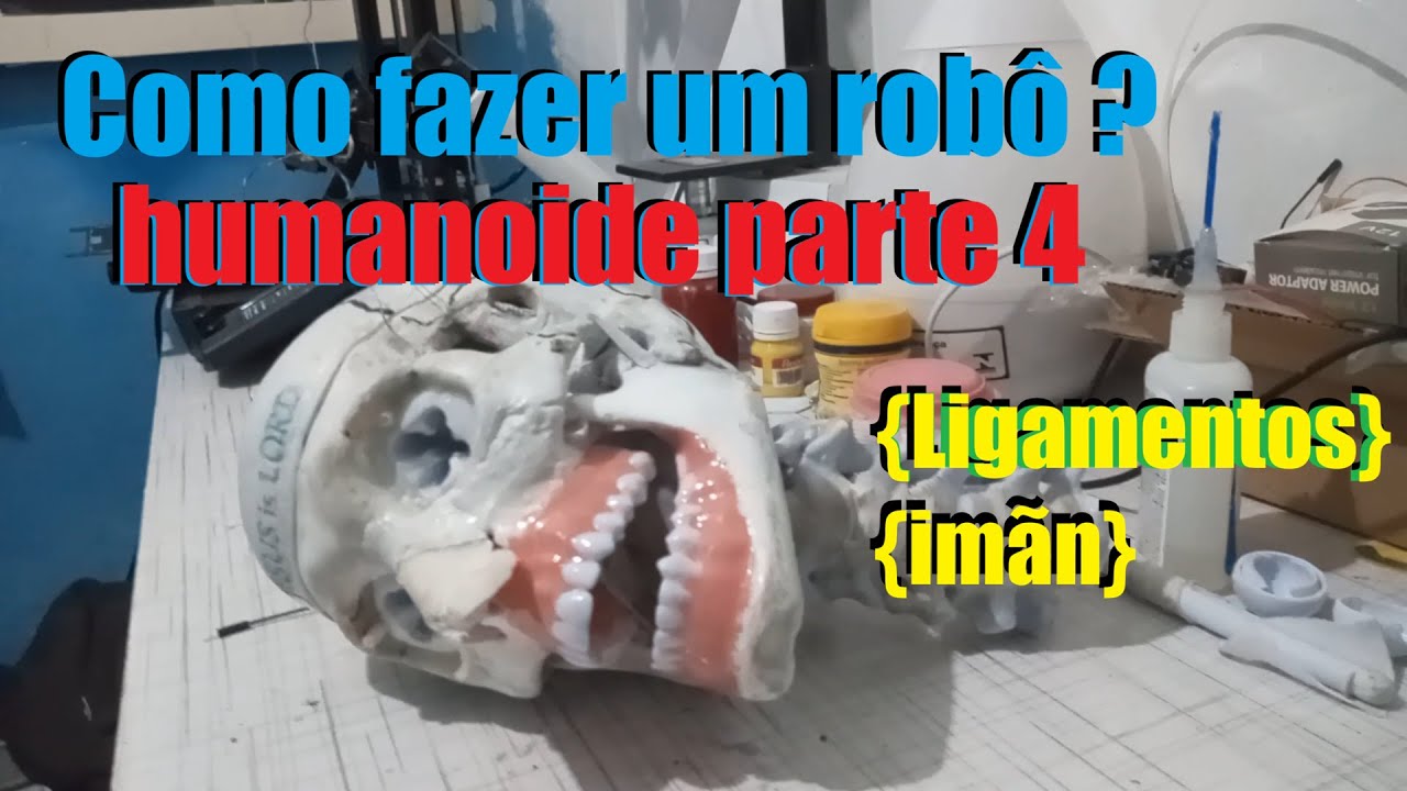 Como fazer um robô humanoide parte 4 ?