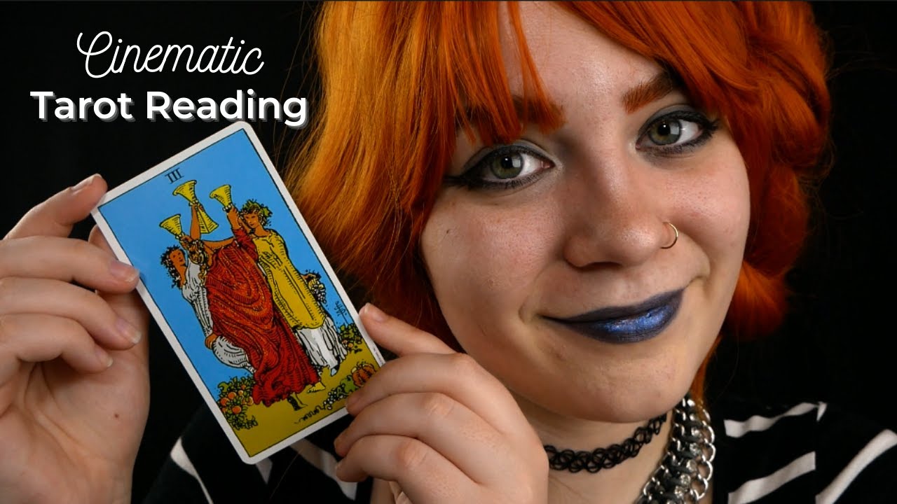 ASMR ✨ Cinematic Tarot Reading ~ The Celtic Cross 🌟 | With Thunderstorm Ambiance | Soft Spoken RP
