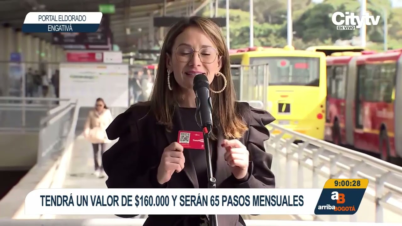 Transmilenio presenta nueva tarjeta Transmipass | CityTv