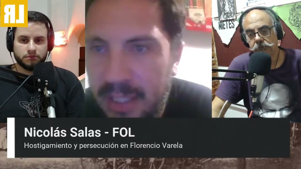 Persecución y amenazas en modo dictadura a militantes del FOL en Florencio Varela