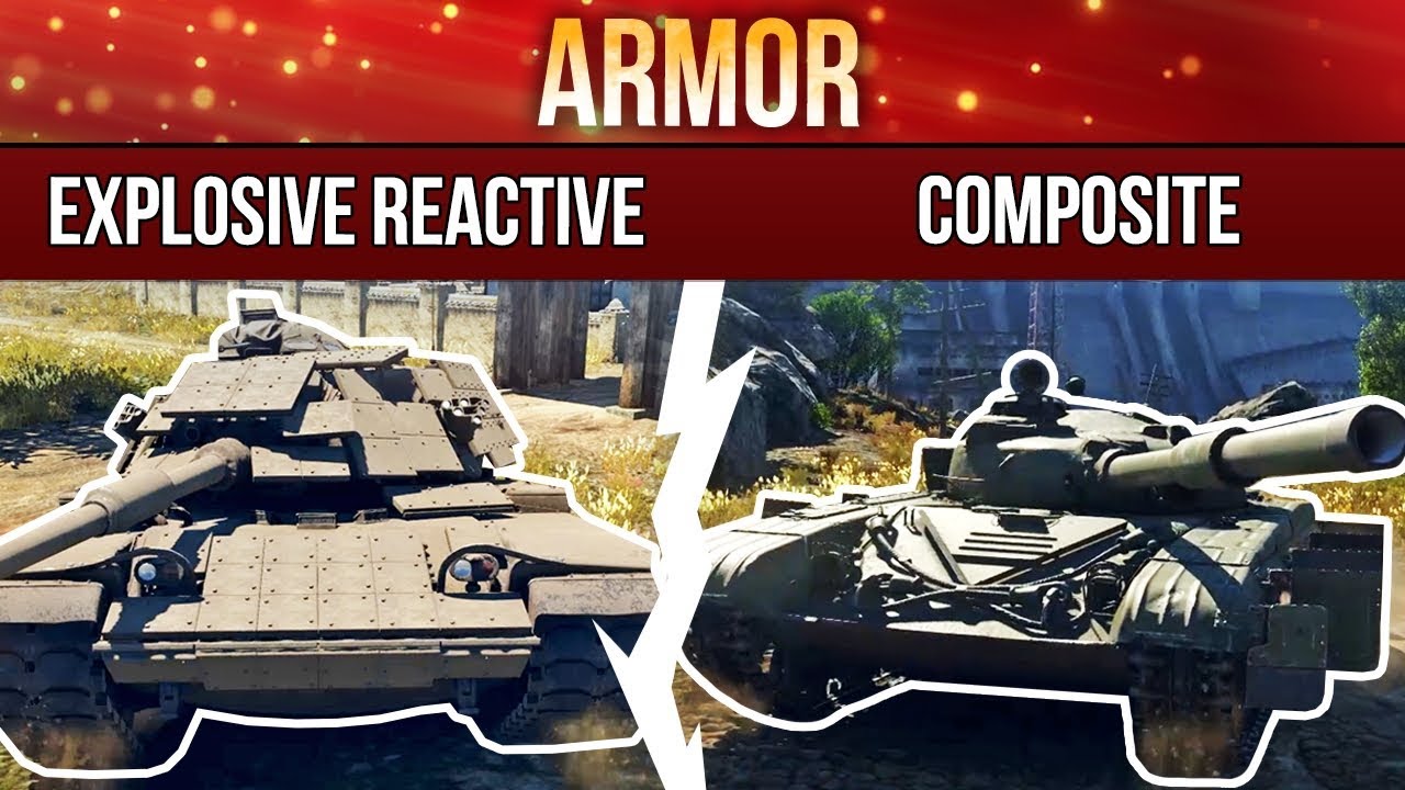War Thunder: Explosive Reactive Armor and Composite Armor