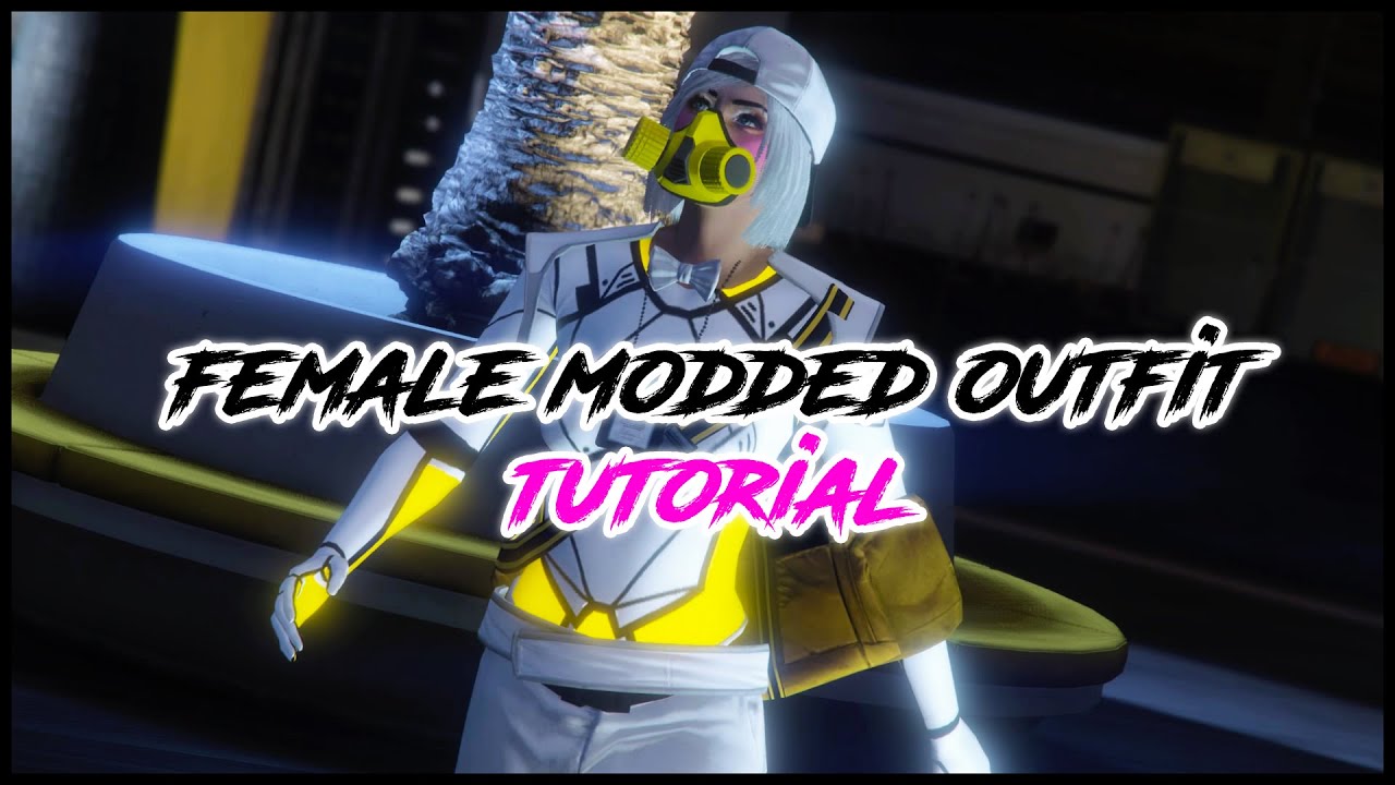 GTA 5 Yellow Female Modded Outfit Tutorial [PS4/XBOX ONE/PC]