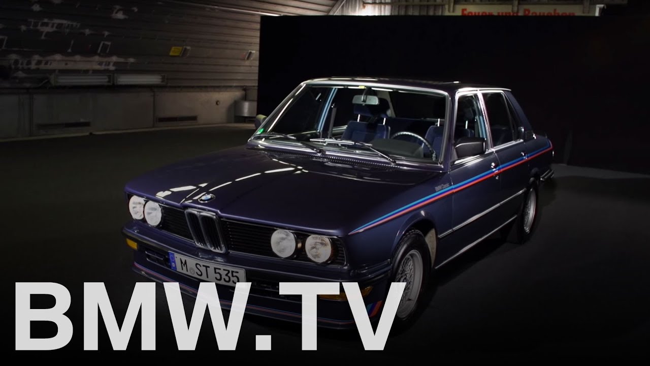 Der BMW M535i. BMW HISTORY.