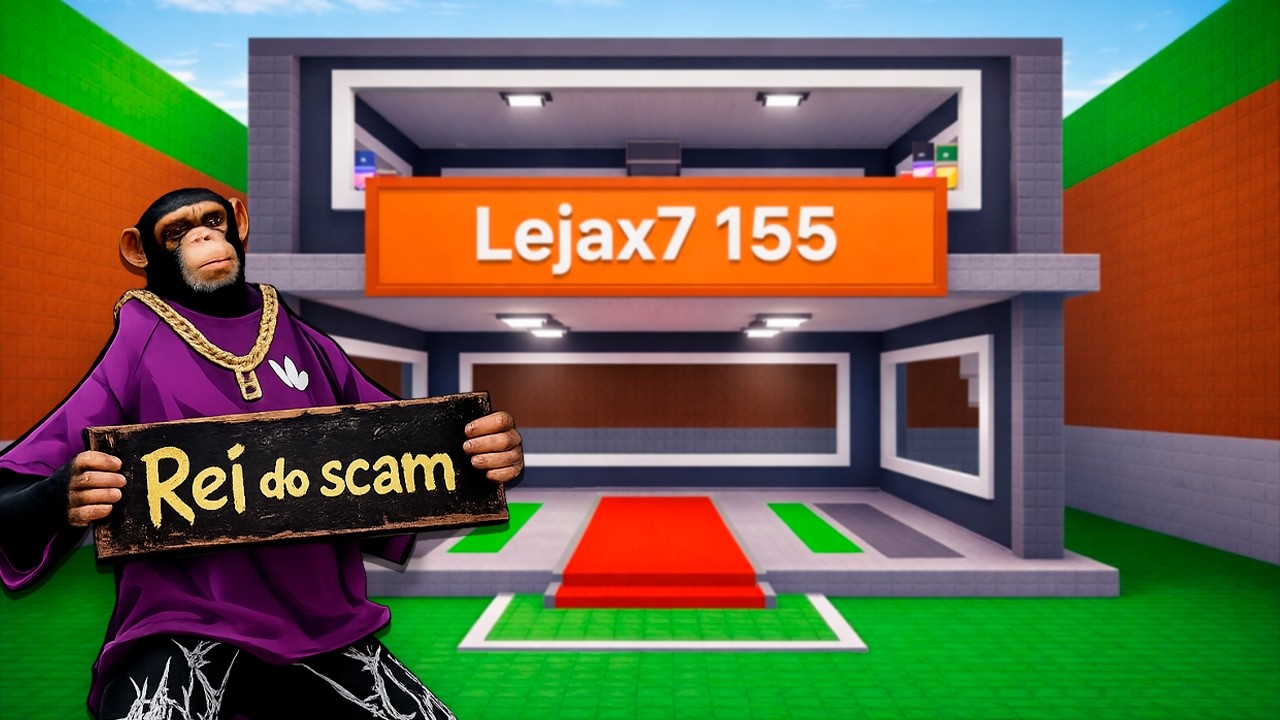 VIREI O REI DO SCAM NO ROUBE UM BRAINROT