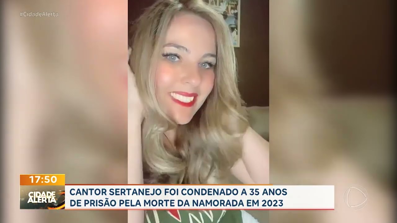 Cantor Sertanejo João Vitor Malaquias é condenado a 35 Anos pela morte da namorada