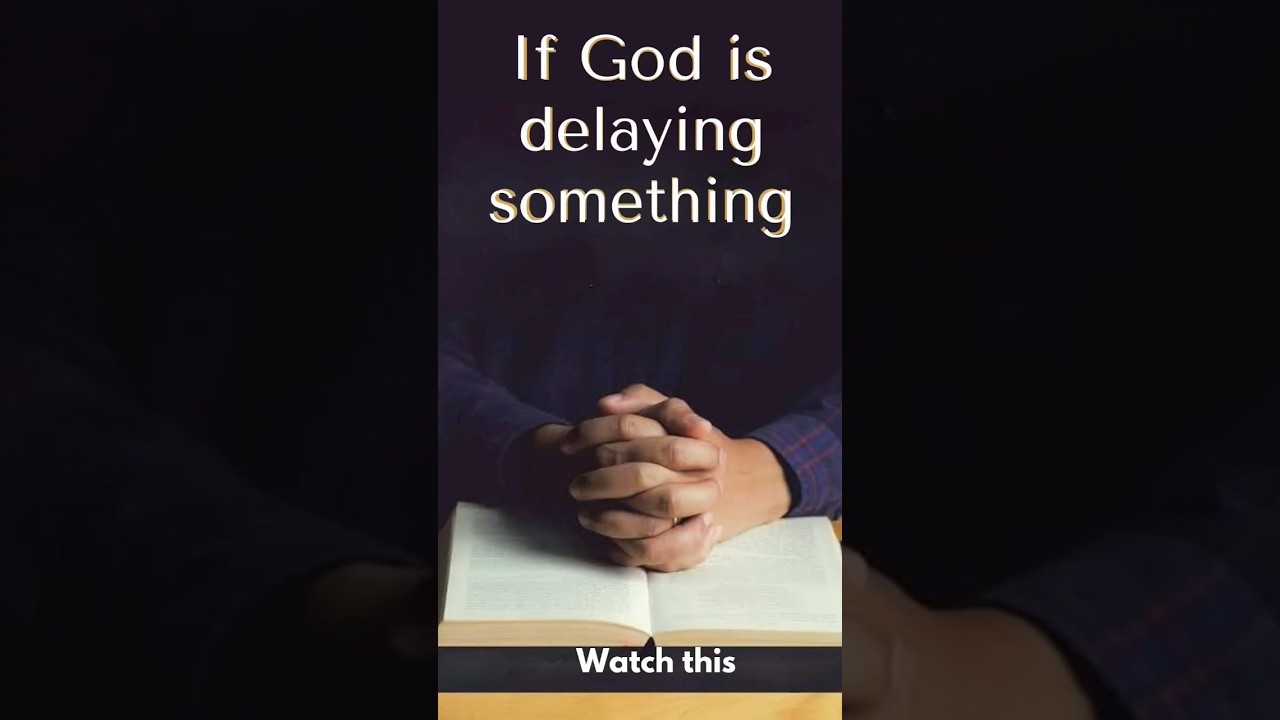 if God is delaying something #delay#something#god#day#miracle#onhold