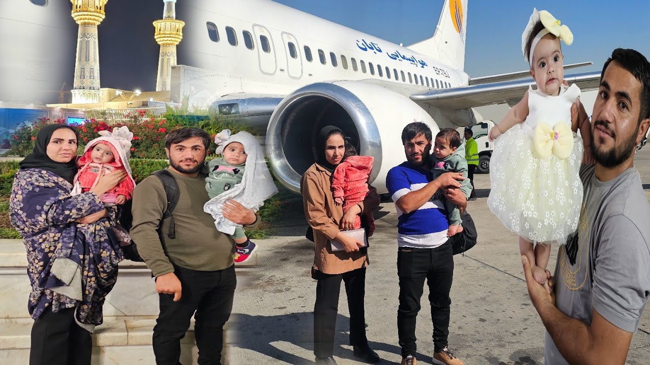 A tragic accident on the plane. Nemat's extreme stress from the flight to Mashhad.