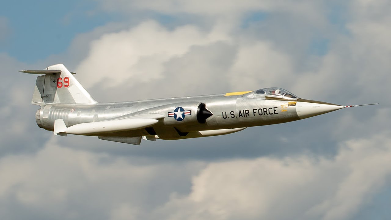 Giant Scale RC F-104 Starfighter (Mirce Models Built-Up) -- Bomberfield USA 2021