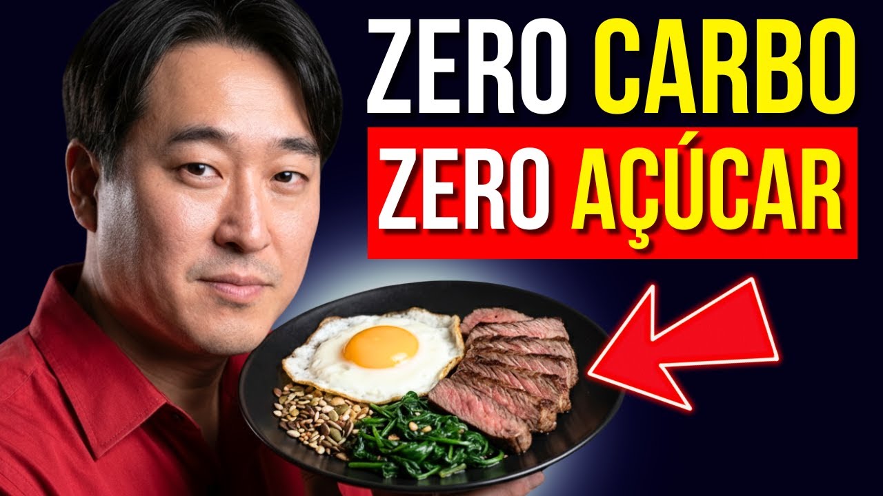 A GLICOSE VAI DESPENCAR: 9 Alimentos ZERO CARBOIDRATO e ZERO AÇÚCAR.