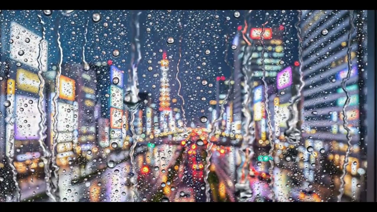 Tokyo’da Lüks Yağmurlu Gece 1 Saatlik | Luxury Rainy Night in Tokyo 🌧️ 1 Hour Sleep