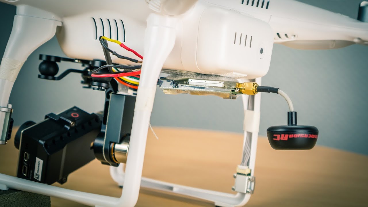 DJI Phantom 2 #11 - Fatshark FPV Sender verbinden
