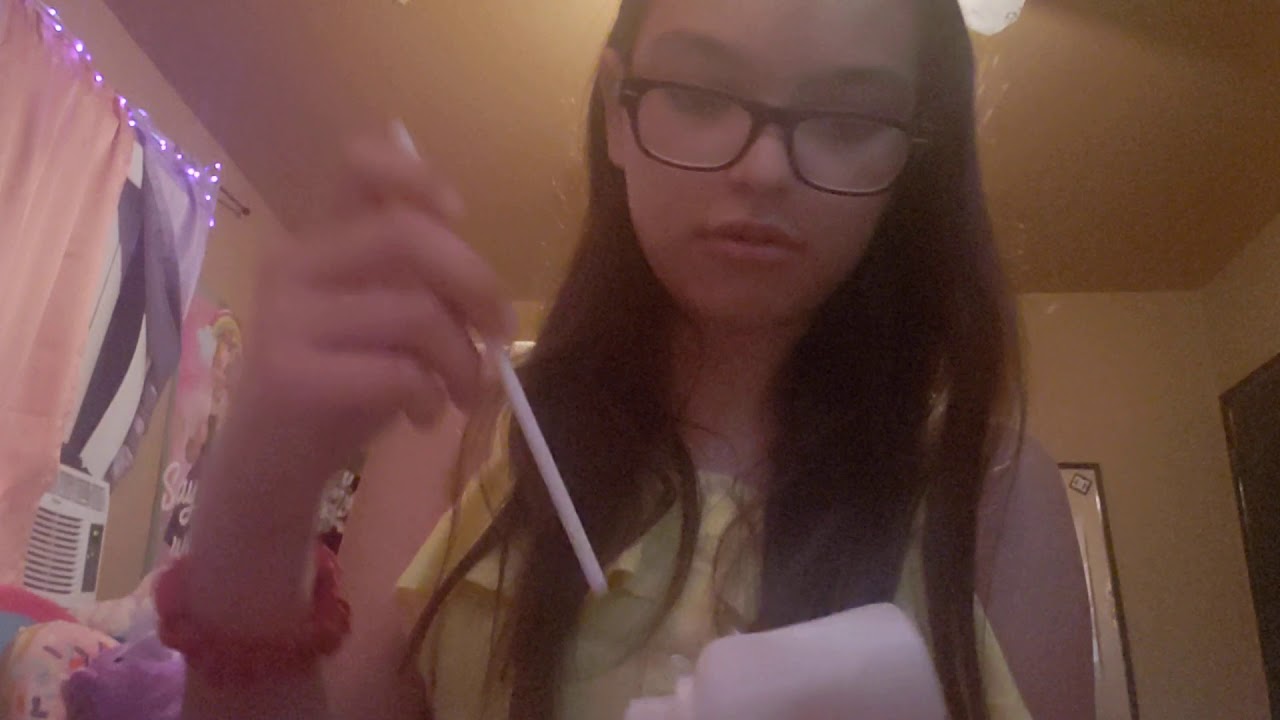 Making slime using a Nickelodeon slime kit and a unicorn putty kit