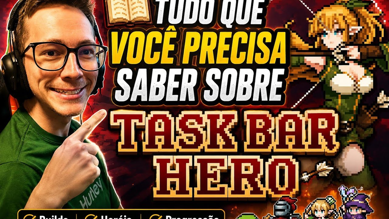 TUDO O QUE VOC&Ecirc; PRECISA SABER SOBRE TASK BAR HERO! TUTORIAL COMPLETO