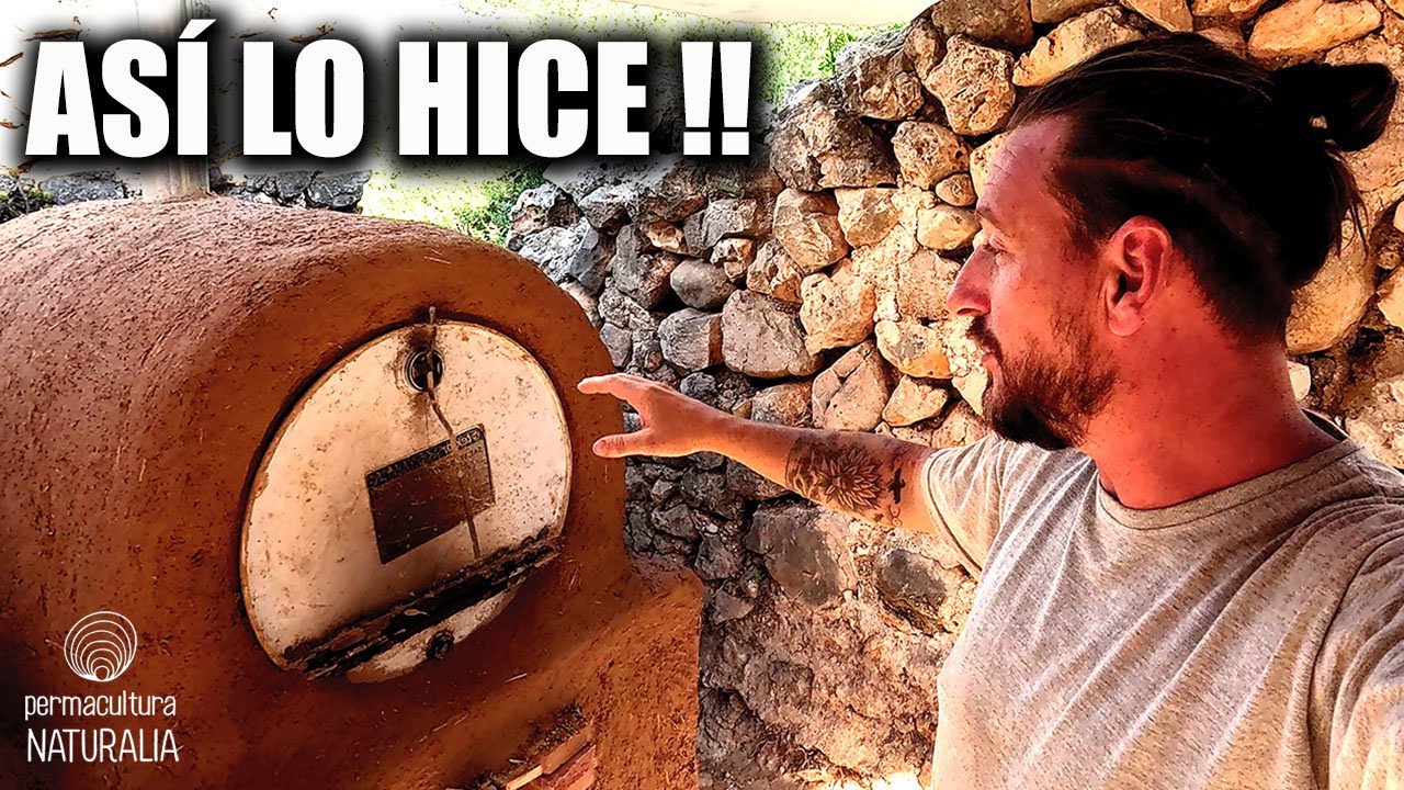 🔥COMO CONSTRUIMOS un HORNO de BARRO ECOLÓGICO desde CERO