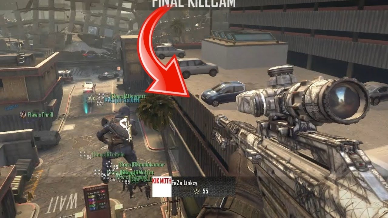 CRAZY OUT OF THE MAP TRICKSHOT OBSTACLE COURSE!