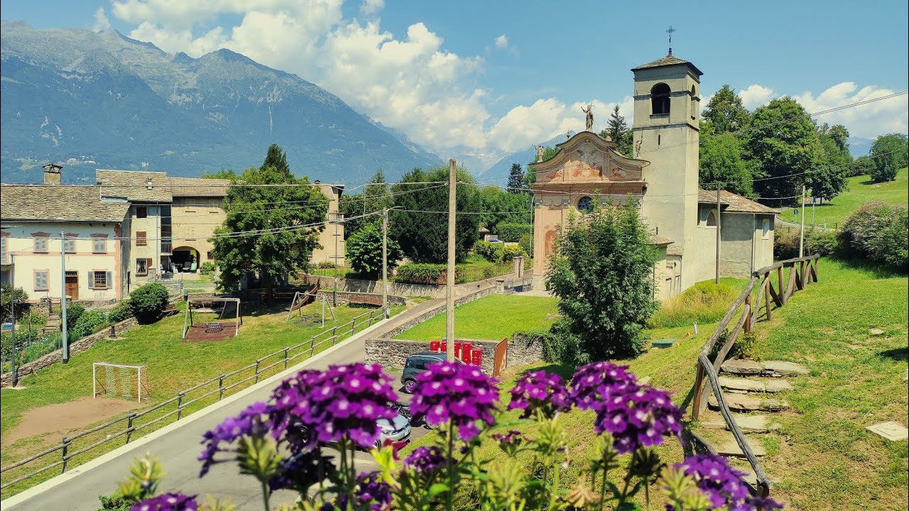 Beautiful Arzo! (Frazione di Morbegno) Sondrio , Lombardy , Italy!  Bella Valtellina! 🇮🇹❤️