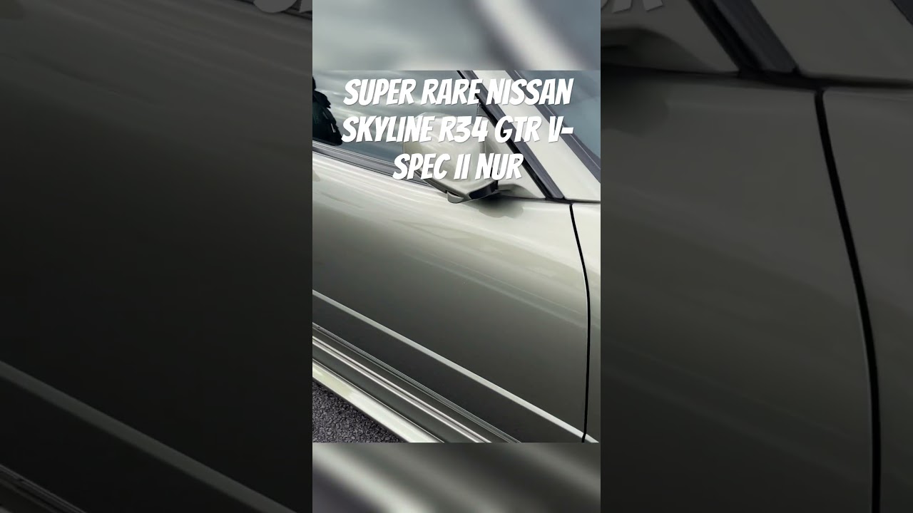 Nissan skyline r34 gtr v-spec II nur 