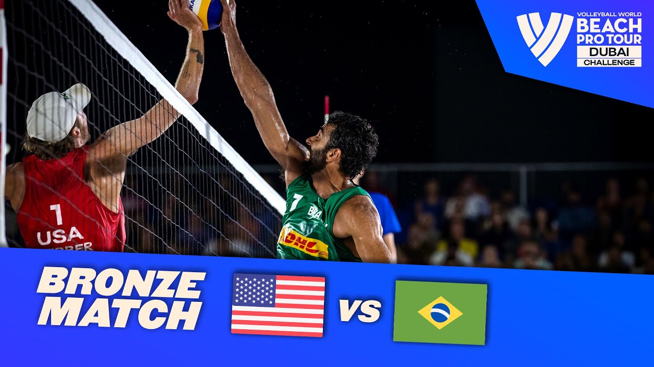 Webber/ Cory vs. Pedro Solberg/ Arthur - Bronze Match  Highlights Dubai 2022 #BeachProTour