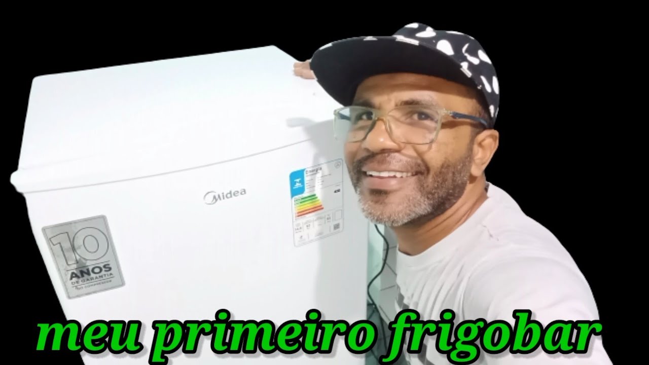 Chegou meu primeiro frigobar da Midea 93 L