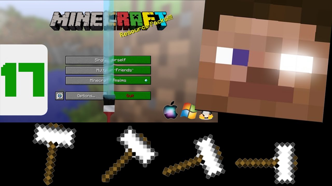 Minecraft — Анимированные графические интерфейсы, мобы и многое другое! (Учебное пособие по ресур...