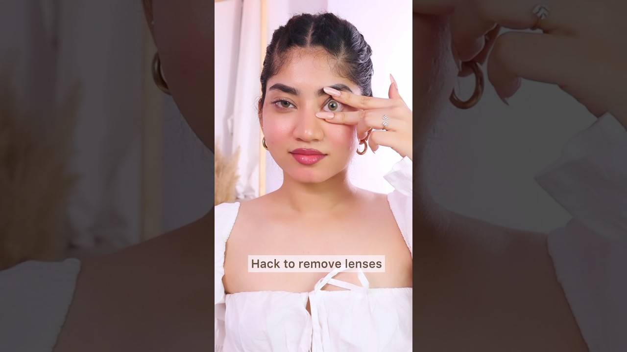 Hack to Remove Lenses 👁️