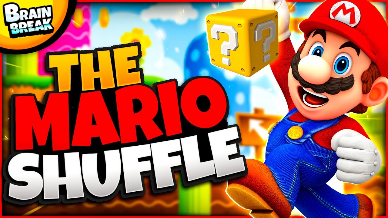 🔴 The Mario Shuffle 🔴 Brain Break 🔴 Freeze Dance with Mario 🔴 Danny Go