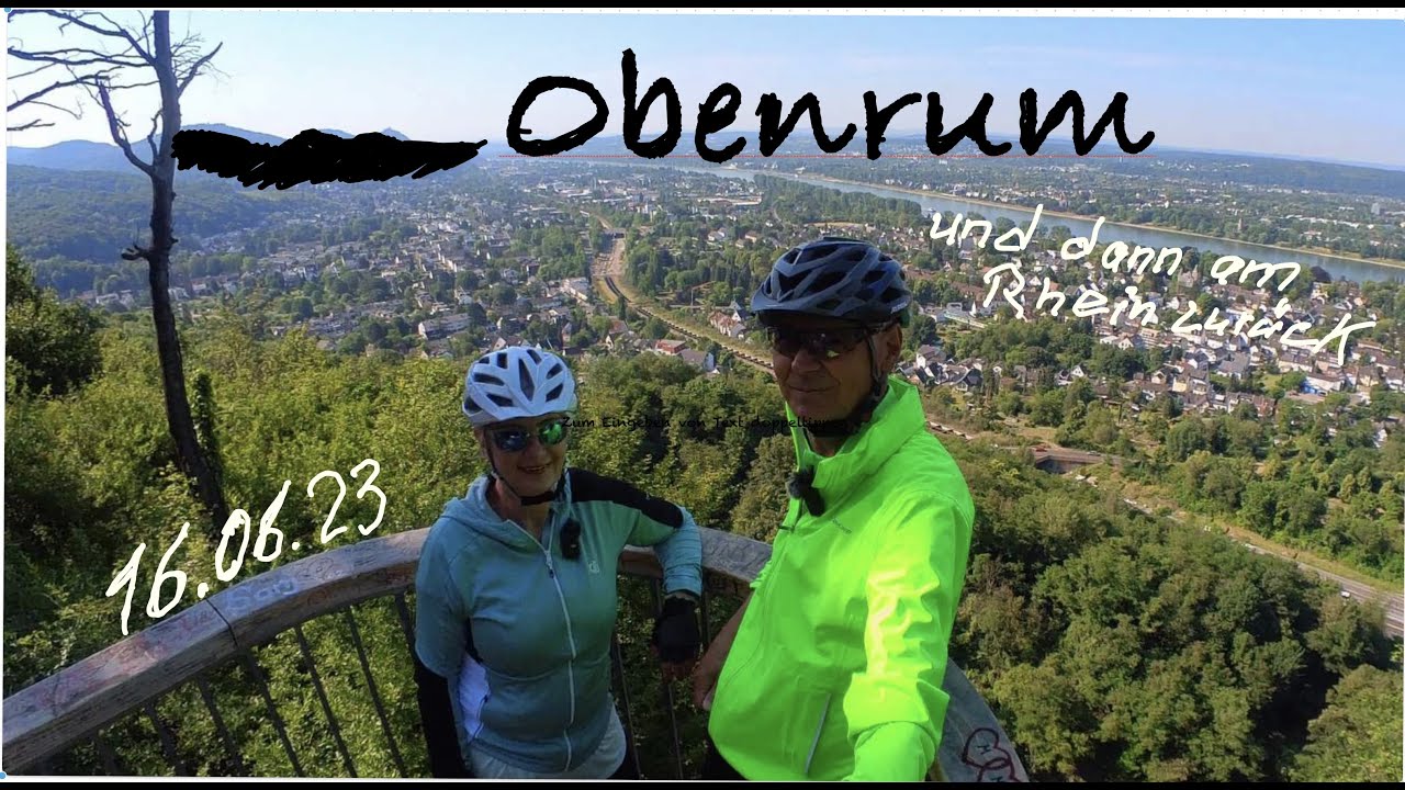 Obenrum und dann am Rhein zurück
