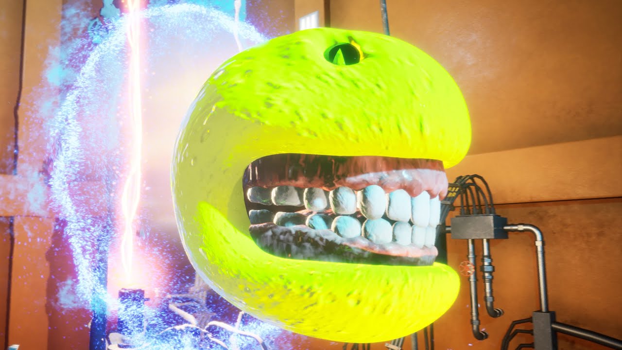 Pacman from Teleport vs Among Us Animation Horror Short Film