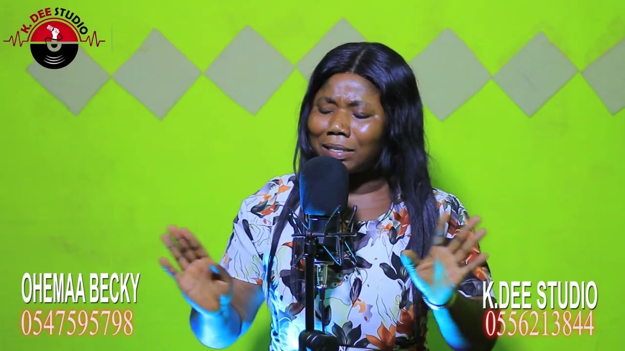 The lady encouraged all the whole world with this song, powerful from Ohemaa Becky 