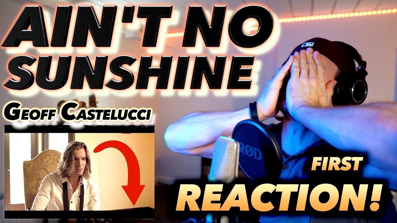Джефф Кастеллуччи — Ain’t No Sunshine (кавер с бас-гитаристом) ПЕРВАЯ РЕАКЦИЯ! (КАК ОН ЭТО СДЕЛАЛ...