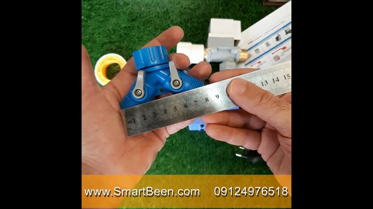 آبیاری هوشمند گیاهان با موبایل مدل ادینوکس دو خروجی