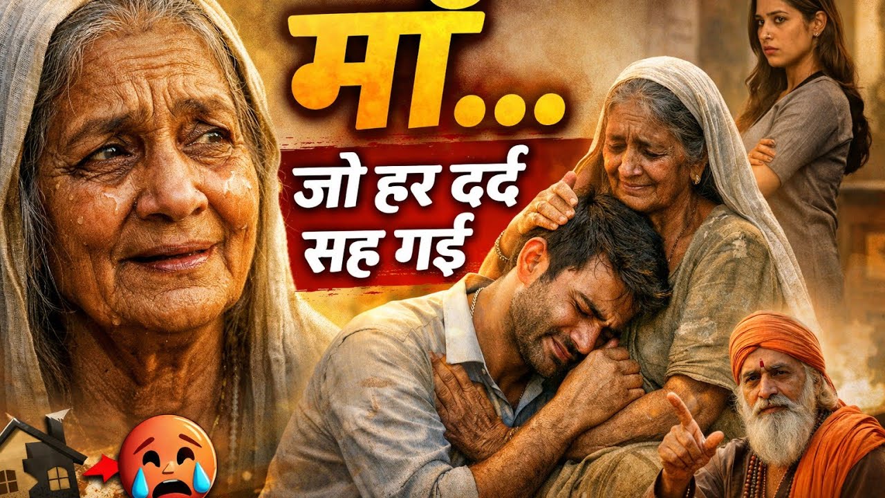 😥😥 मां जो हर दर्द सह गई । Hindi Story। Moral Story। Animation story । Sad Story #viral #video #love