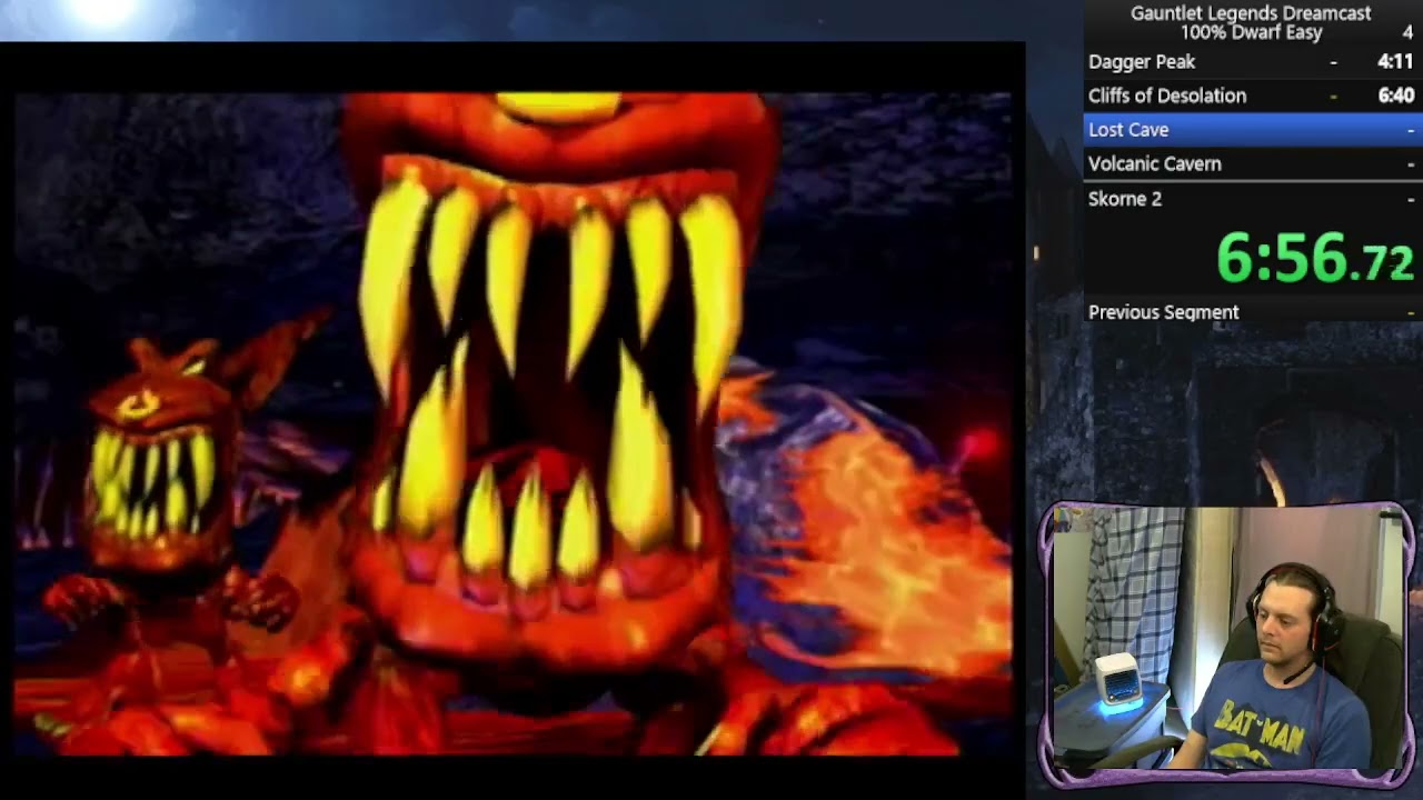 Gauntlet Legends 100% with Dwarf on Dreamcast