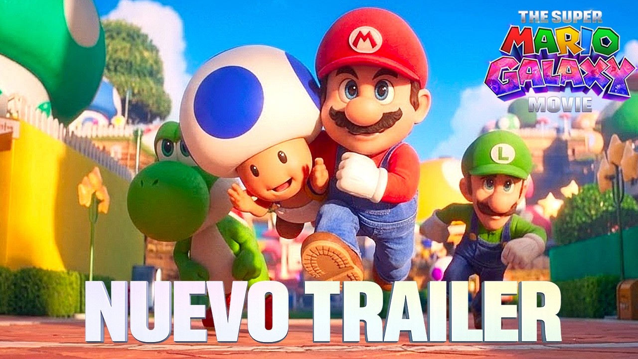 MARIO GALAXY MOVIE | TRAILER OFICIAL DEL ENTRENAMIENTO DE MARIO, LUIGI Y YOSHI