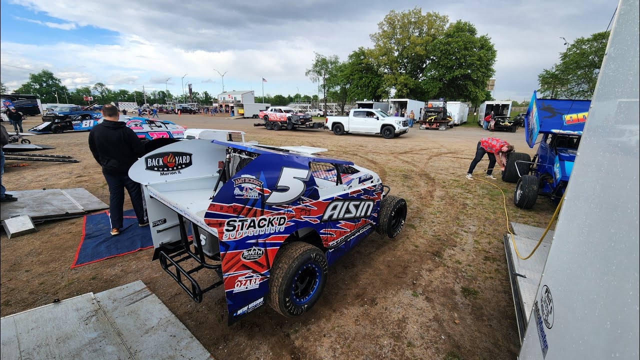 5/3/25 Benton Speedway (MO) Modlites [4th Place  Feature Finish]
