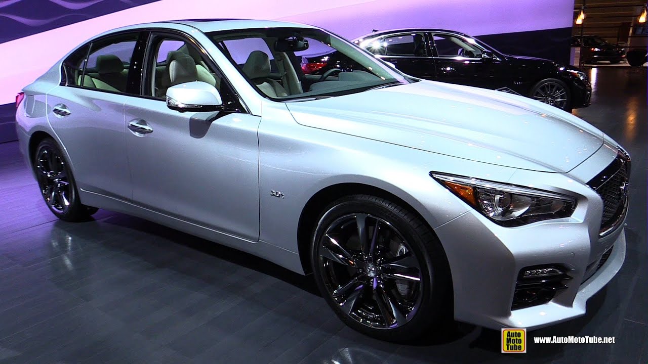2016 Infiniti Q50 S 3.0t AWD Premium - Exterior and Interior Walkaround - 2016 Chicago Auto Show