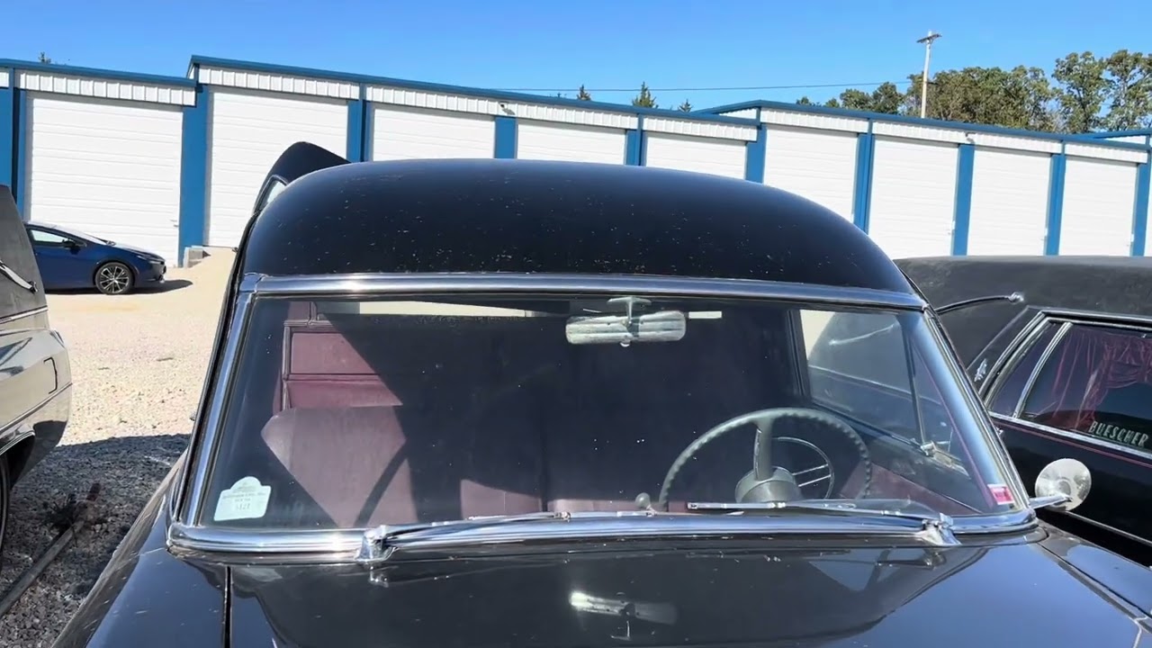 1953 Henney Packard once owned by Buescher Memorial - a true barn find just out of long-term storage