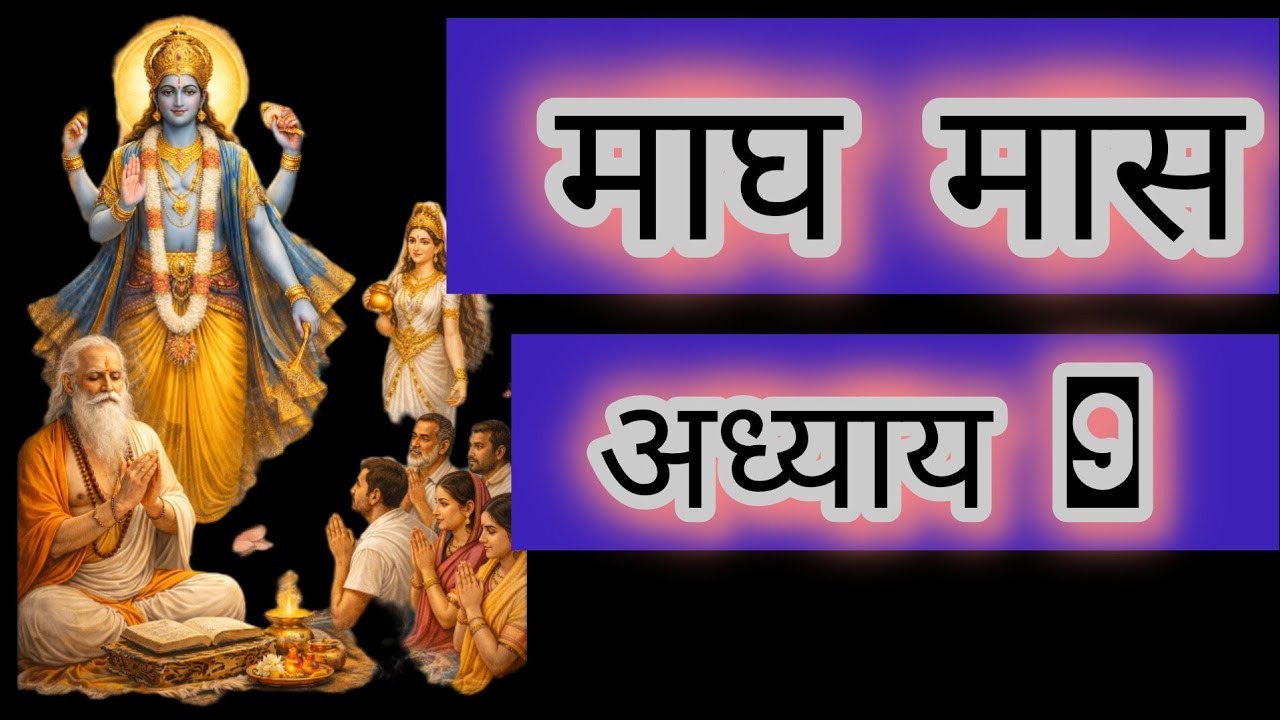 माघ मास अध्याय 9/magh maas adhyay 9/magh maas mahatam 9